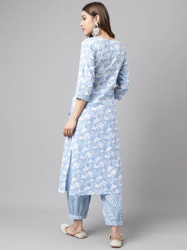 Women Pure Cotton Kurta Pant Set