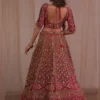 Zariwork Velvet Readymade Lehenga - Image 6