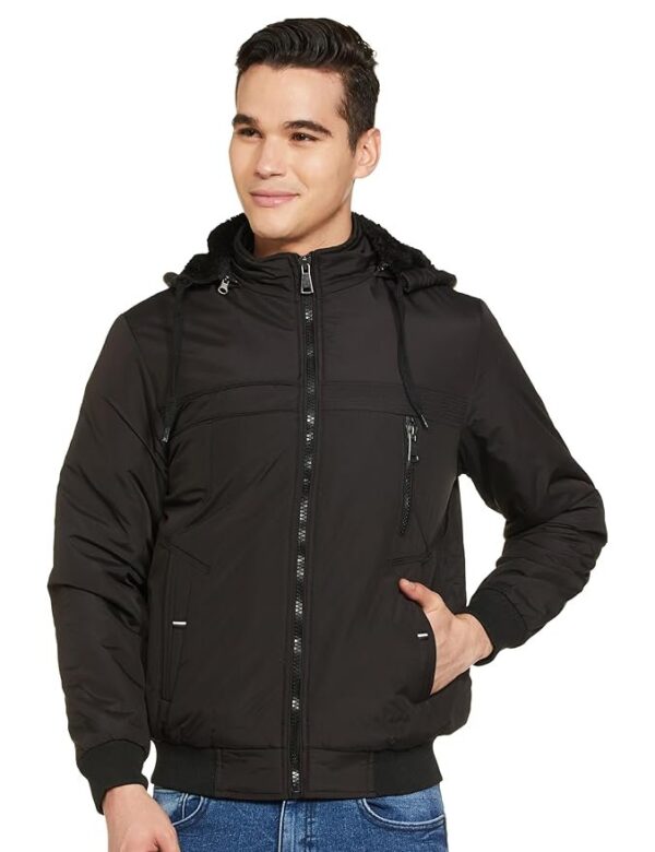 Mens Polyester Standard Length Jacket